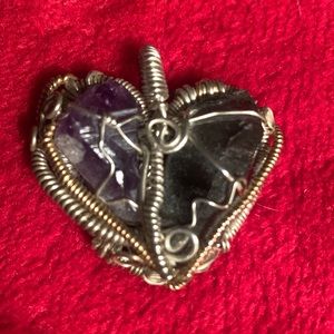 Handmade Heart pendant.
